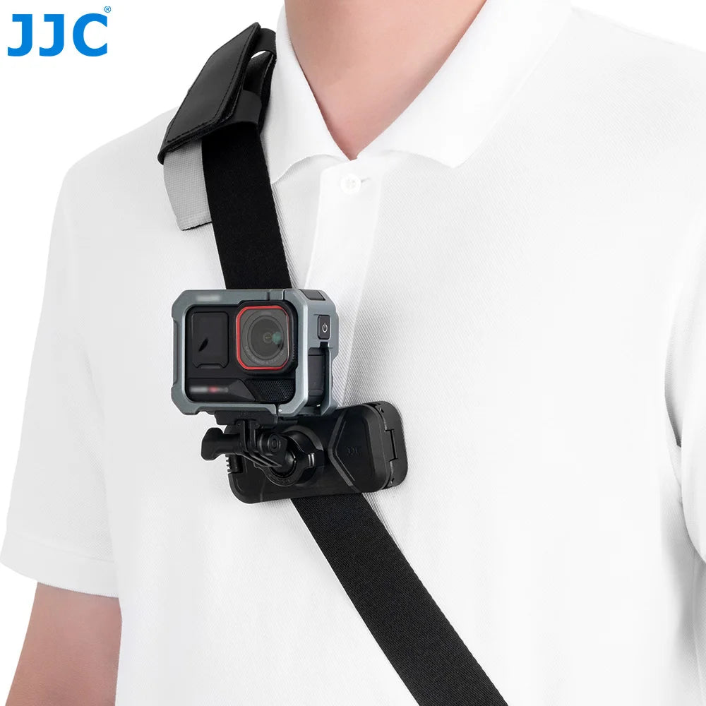 Snap-On Backpack Strap Clip Mount Action Camera