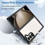 Crystal Clear TPU Protective Case for Samsung Galaxy Z Fold 6