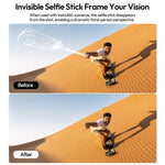 Ulanzi MT98 Foldable Selfie Stick Tripod for Action Cameras