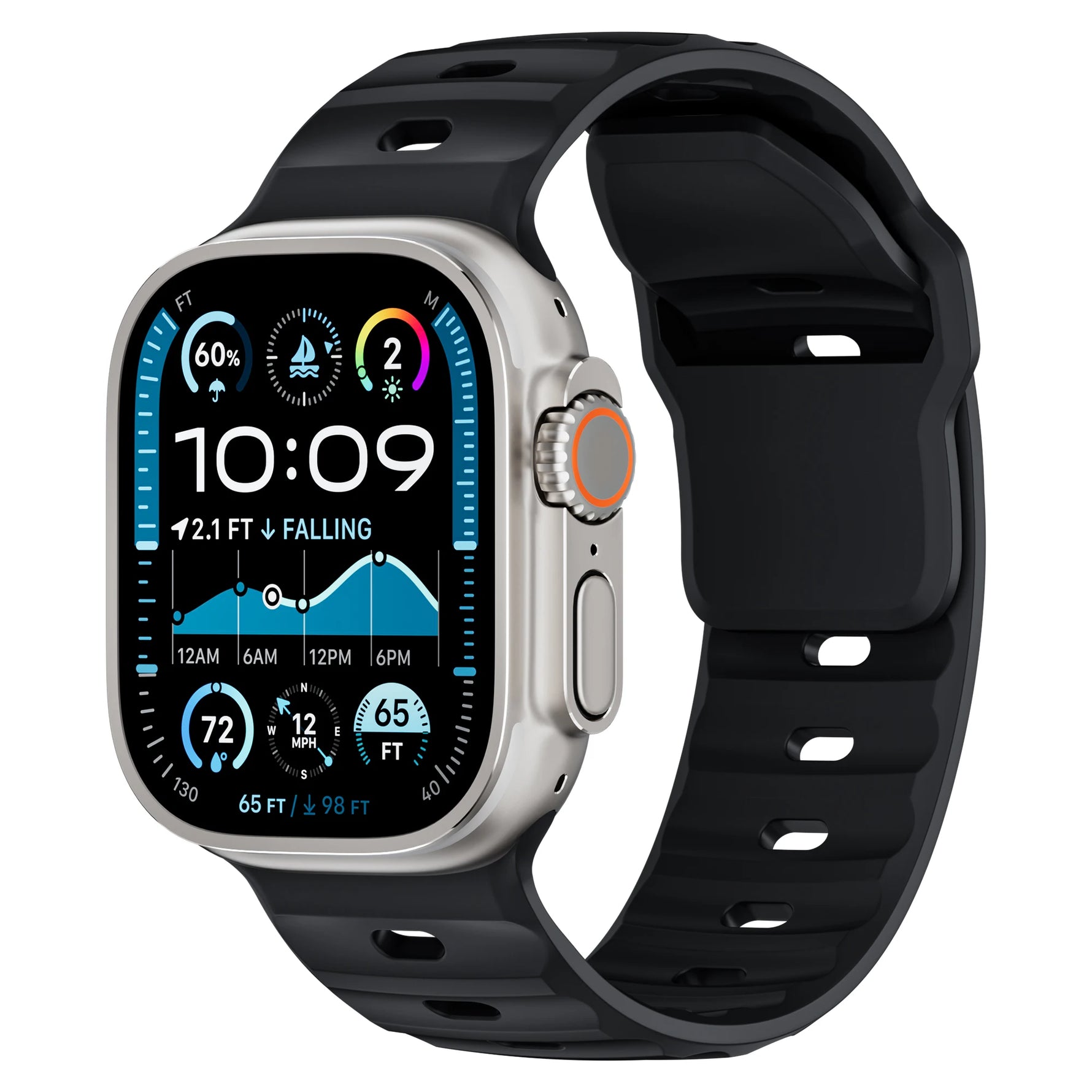 Premium Sport Silicone Strap for Apple Watch