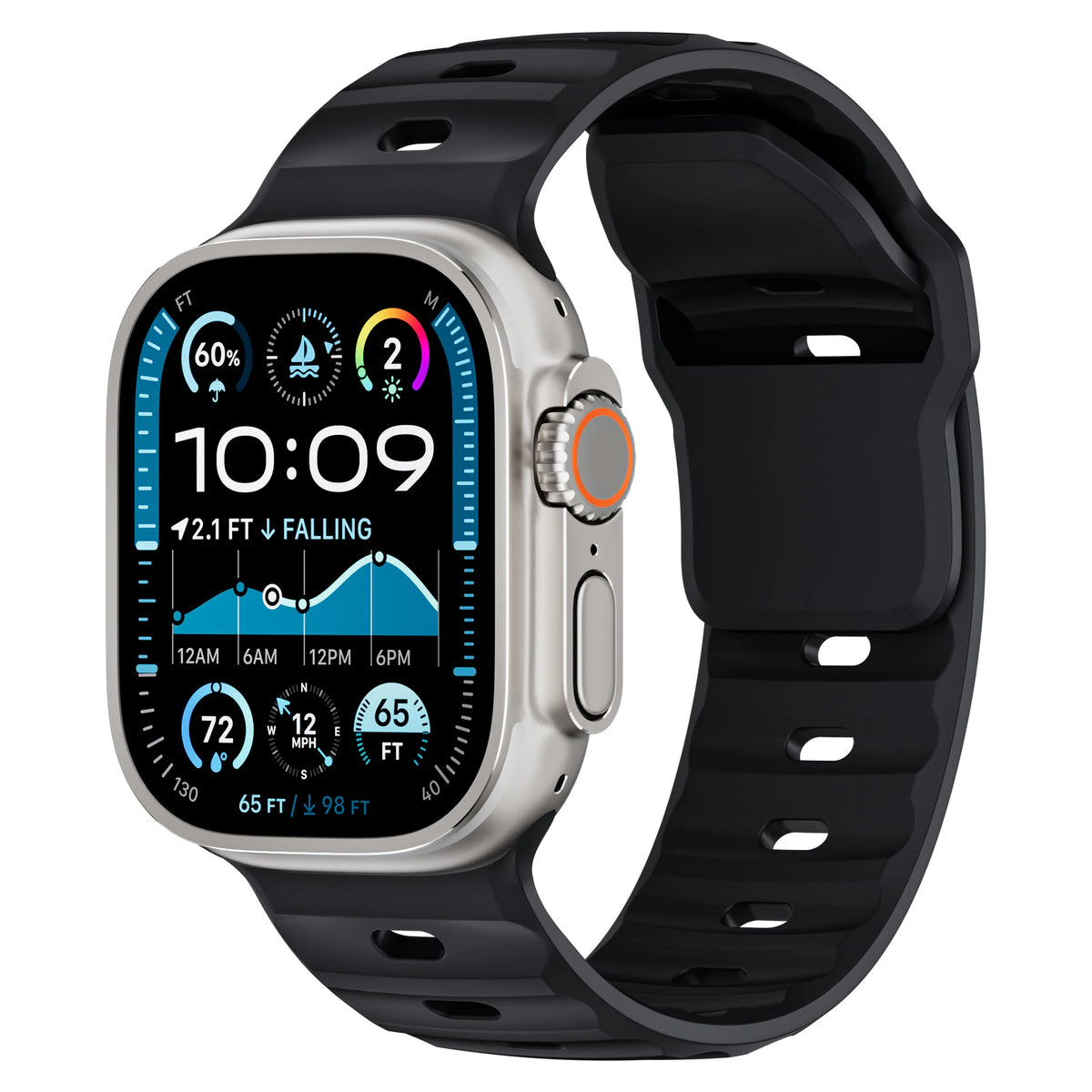 Premium Sport Silicone Strap for Apple Watch