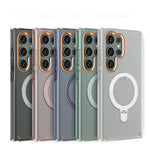 Shockproof Case with Magnetic Ring Holder for Samsung Galaxy S25 Series