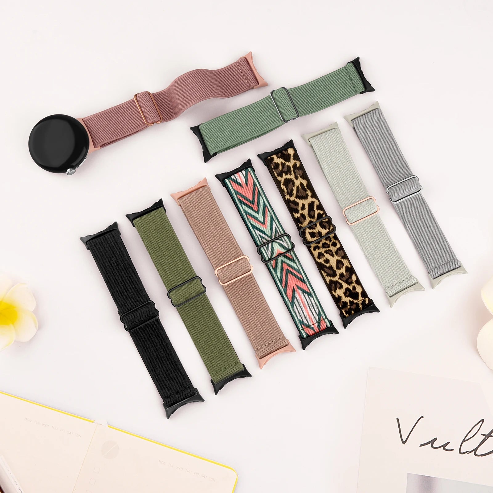 Elastic Nylon Strap for Google Pixel Watch