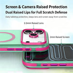 Clear MagSafe Case with Dual-Layer Drop Protection for iPhone 17 Series