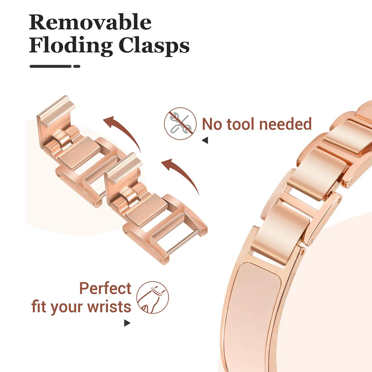 Elegant Dressy Jewelry Band for Apple Watch