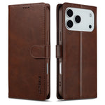 iPhone 17 Series Leather Flip Wallet Case