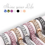 Women Diamond Band Stainless Steel Bracelet For OPPO Watch  X2