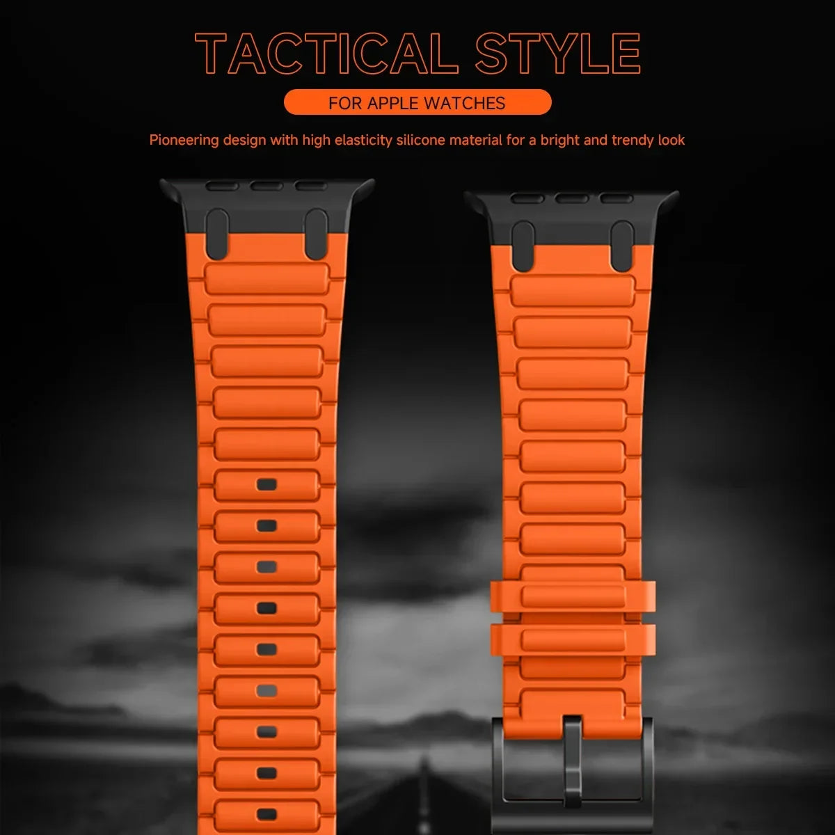 Luxury Silicone Band for Apple Watch