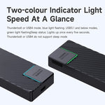 Hagibis USB4 40Gbps M.2 NVMe SSD Enclosure