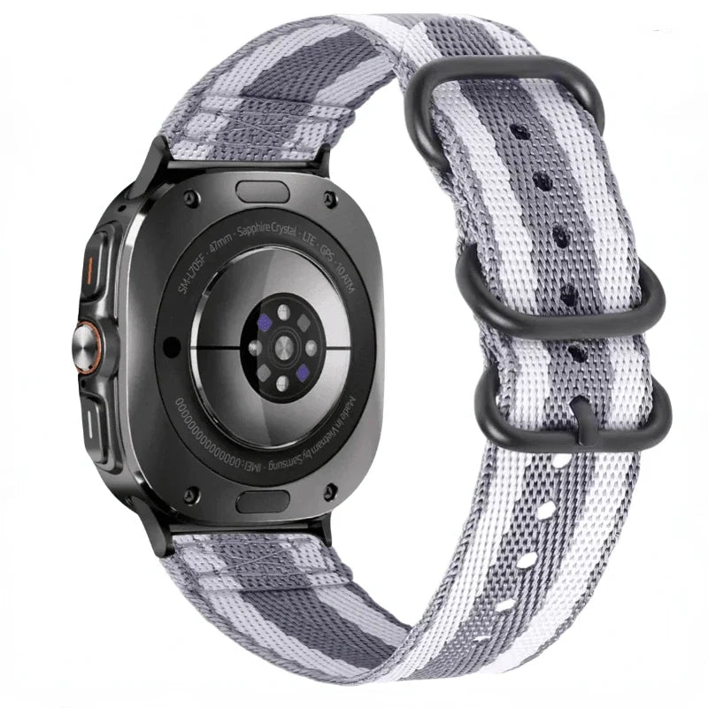 Durable Military Nylon Strap for Samsung Galaxy Watch Ultra