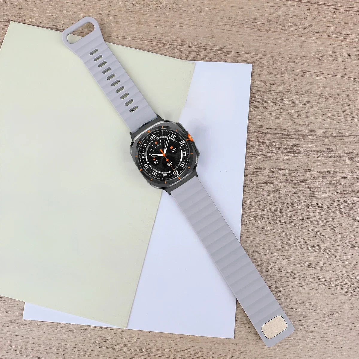 Durable No Gaps Silicone Sport Band for Samsung Galaxy Watch Ultra