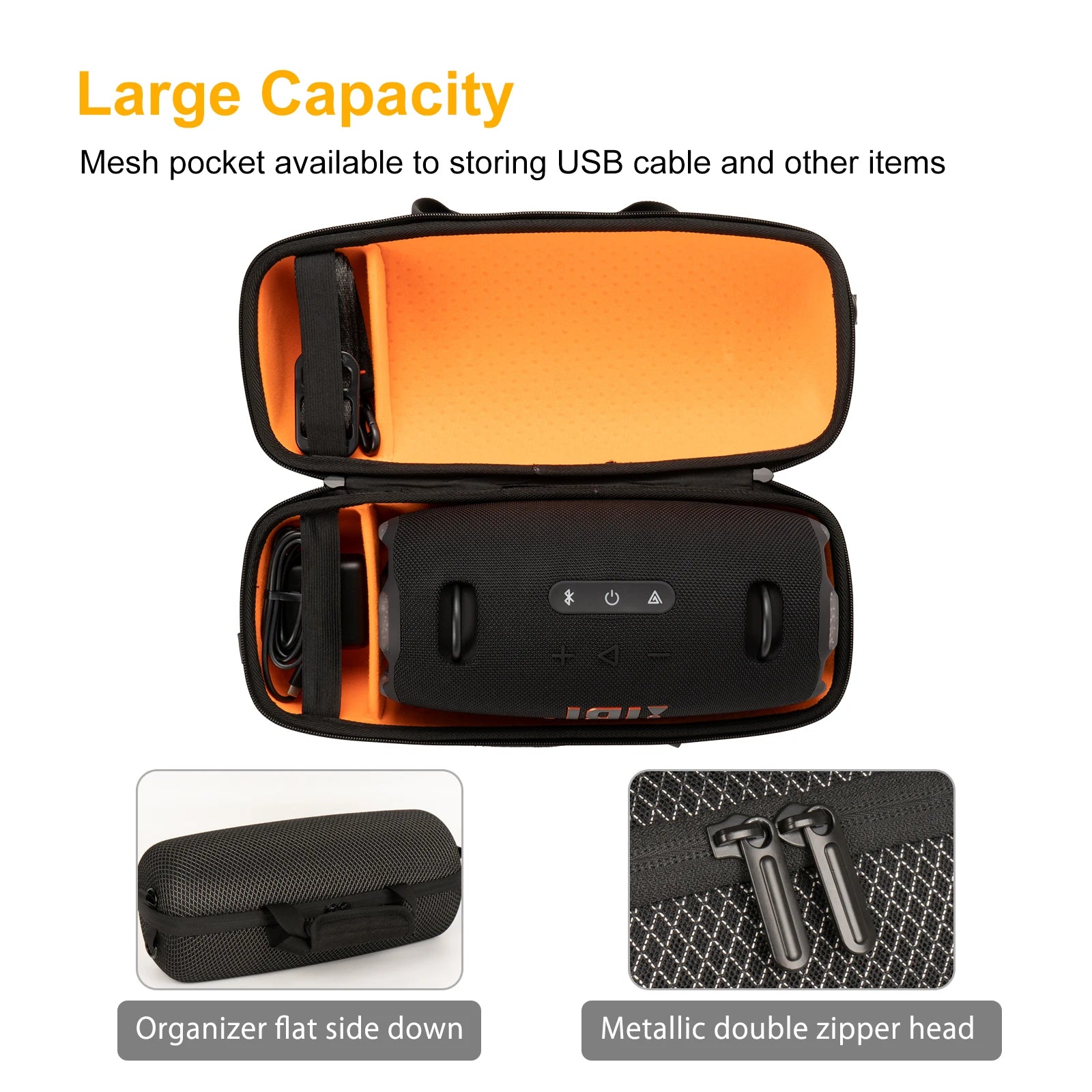 Hard EVA Storage Case Travel Carrying Box for JBL Xtreme 4 Wireless Speaker