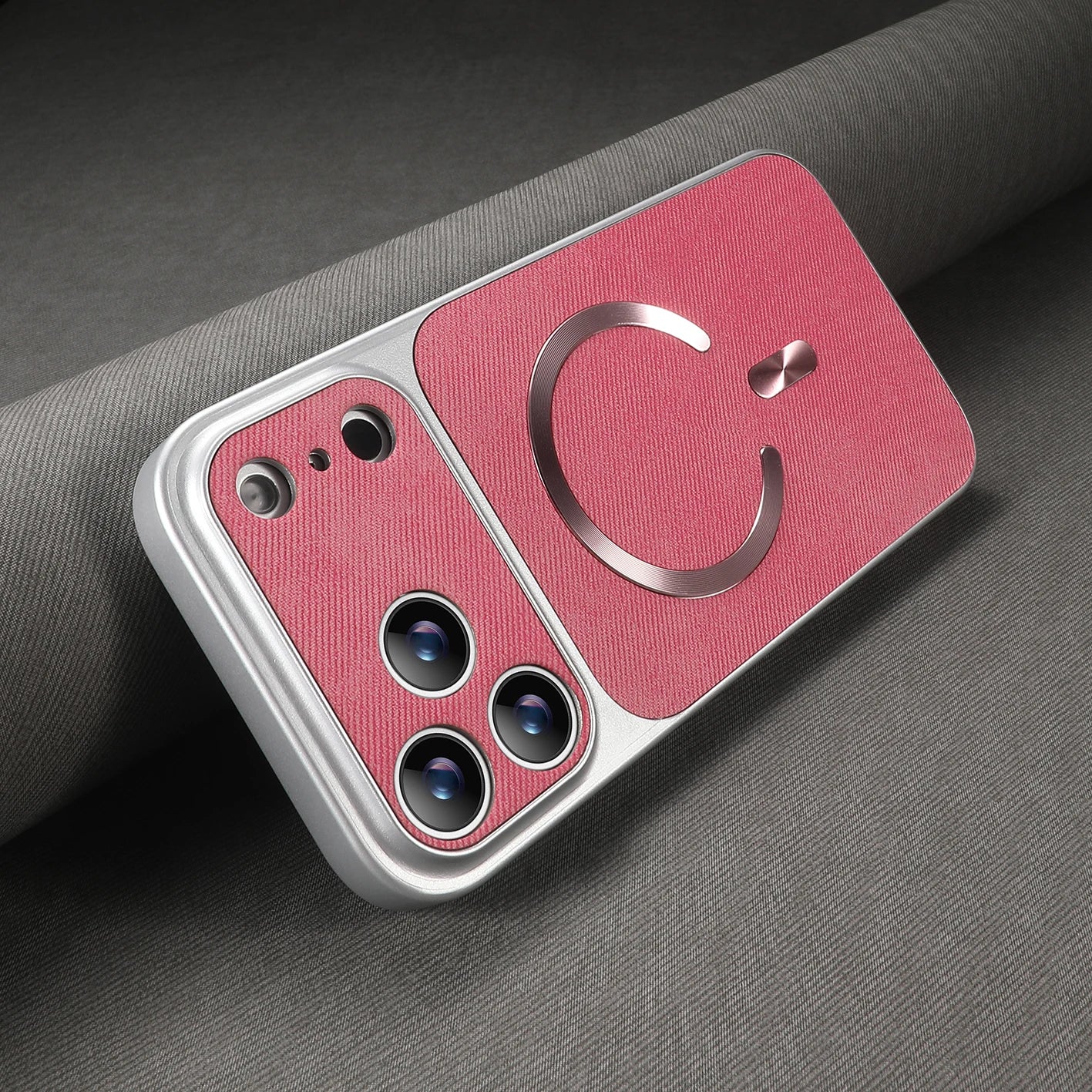 Vintage Cowboy Fabric MagSafe Protective Case for iPhone 17 Series