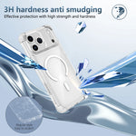 MagSafe Compatible Transparent Case for iPhone 17 Series