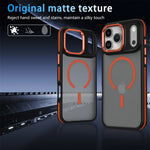 Colorful Border Shockproof MagSafe PC Case for iPhone 17 Series