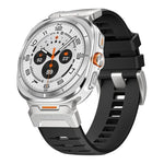 Stainless Steel & Rubber Band for Samsung Galaxy Watch Ultra and Samsung Galaxy Watch Ultra (2025)