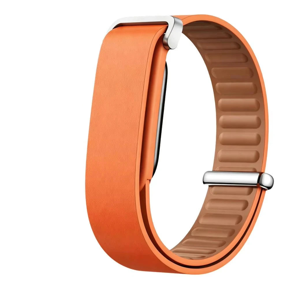 Slide-Lock Leather Strap for Google Fitbit Air