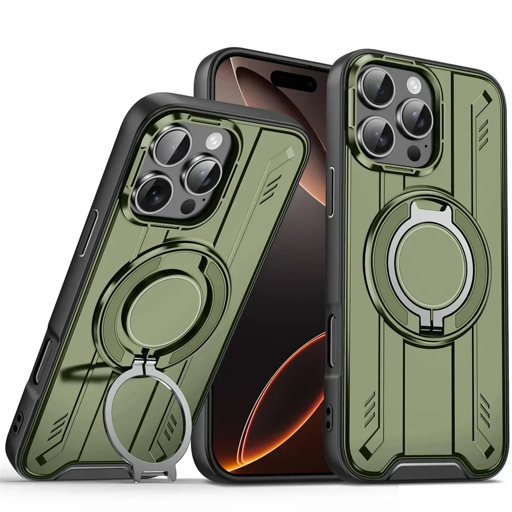 Heavy-Duty Armor MagSafe Phone Case for iPhone 16 Series