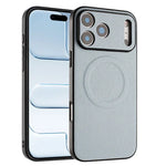 Litchi-Textured MagSafe Case with Raised Camera Protection for iPhone 17 Series