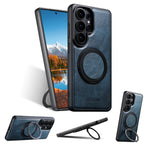 Luxury Magnetic Leather ase for Samsung Galaxy S26 Ultra