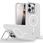 Matte MagSafe Case with Metal Lens Protection & Stand for iPhone 16 Series