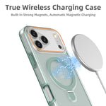 Multifunction MagSafe Matte Phone Case with Ring Stand for iPhone 17 Series