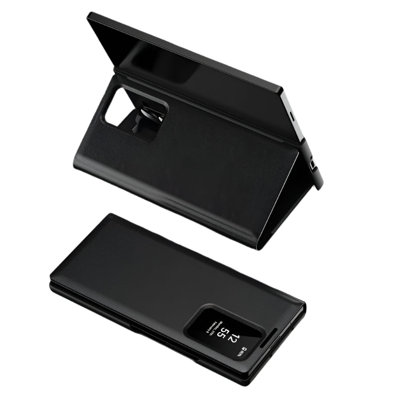 Samsung Galaxy Z Fold 5 Flip Leather Case with Window Card Holder