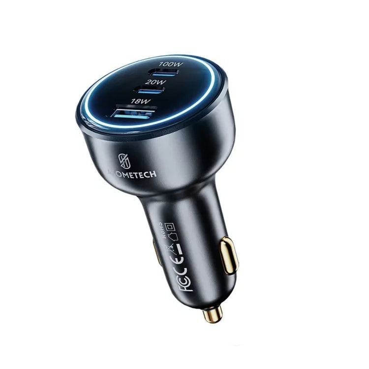 ASOMETECH 138W USB-C Car Charger c