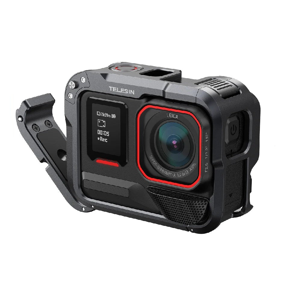 TELESIN Aluminum Frame Protective Cage for Insta360 Ace Pro 2