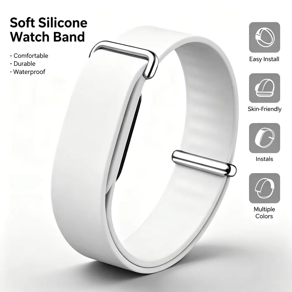Soft Silicone Replacement Band For Google Fitbit Air