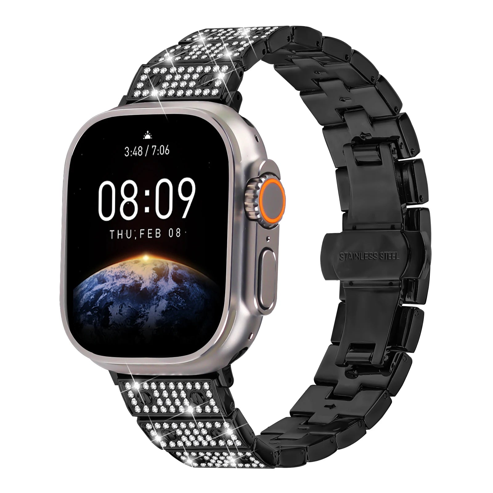 Sparkling Diamond Glitter Strap for Apple Watch