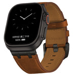 Premium Leather Watch Band for Apple Watch