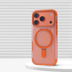 Premium Translucent MagSafe Case with Ring Kickstand for iPhone 17 Series