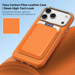 Slim Business MagSafe Case with Detachable Card Holder for iPhone 17 Series