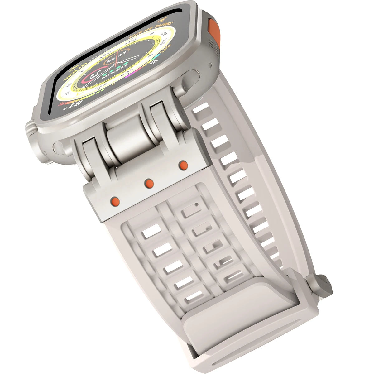 Breathable Soft Silicone Sports Strap for Apple Watch