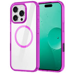 Durable Clear Acrylic MagSafe Case for iPhone 16 Series