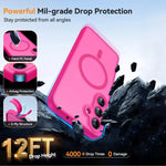 Premium Translucent Matte Magnetic Case for Samsung Galaxy A36a