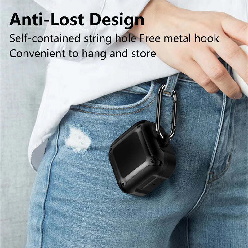 Armor Shockproof TPU+PC Case with Hook for Samsung Galaxy Buds2 Pro
