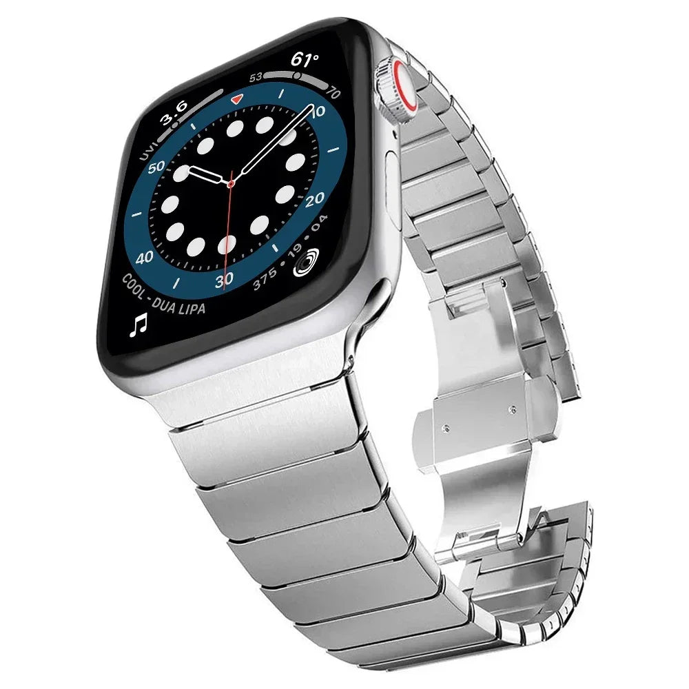 Comfortable Stainless Steel Strap for Apple Watch