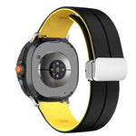 Silicone Magnetic Buckle Strap for Samsung Galaxy Watch 8 /  Galaxy Watch 8 Classic