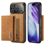 Luxury 2-in-1 Detachable Magnetic Leather Wallet Cover with Card Slots for iPhone 17 Series