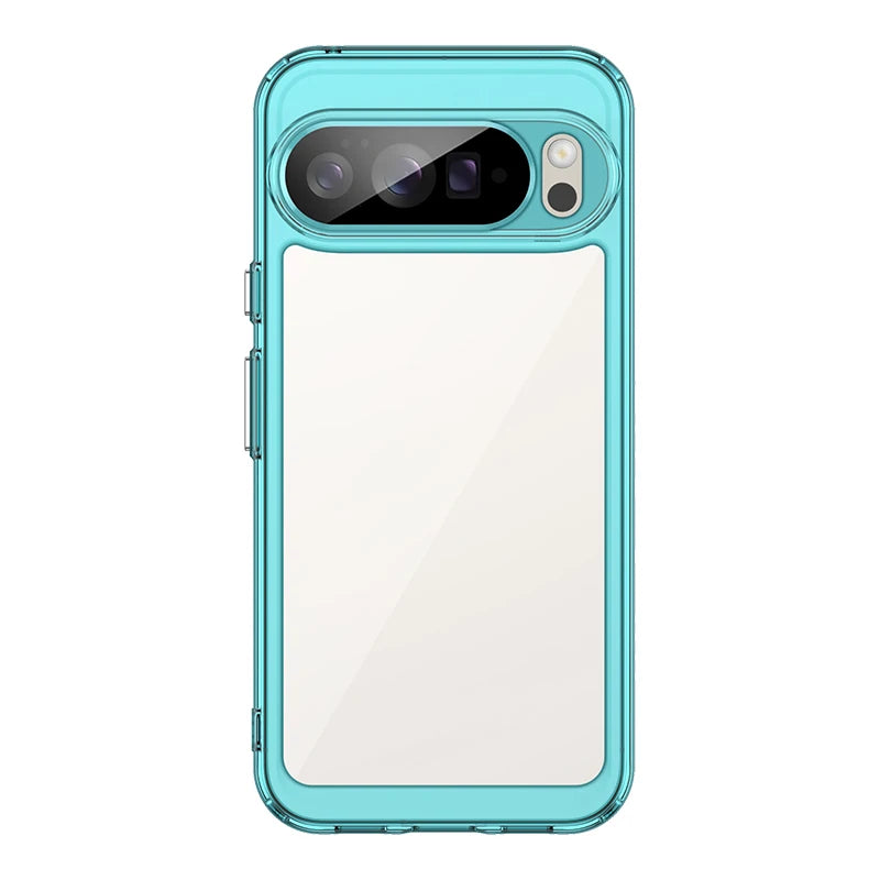 Google Pixel 10 Series Shockproof TPU + PC Clear Protective Case