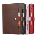 Leather Flip Kickstand Case with Card Slot for iPad Mini 7