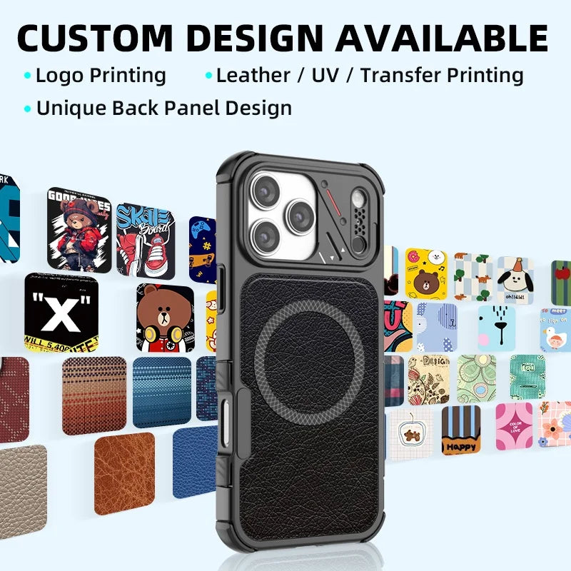 MagSafe Compatible Matte Shockproof Case for iPhone 17 Series