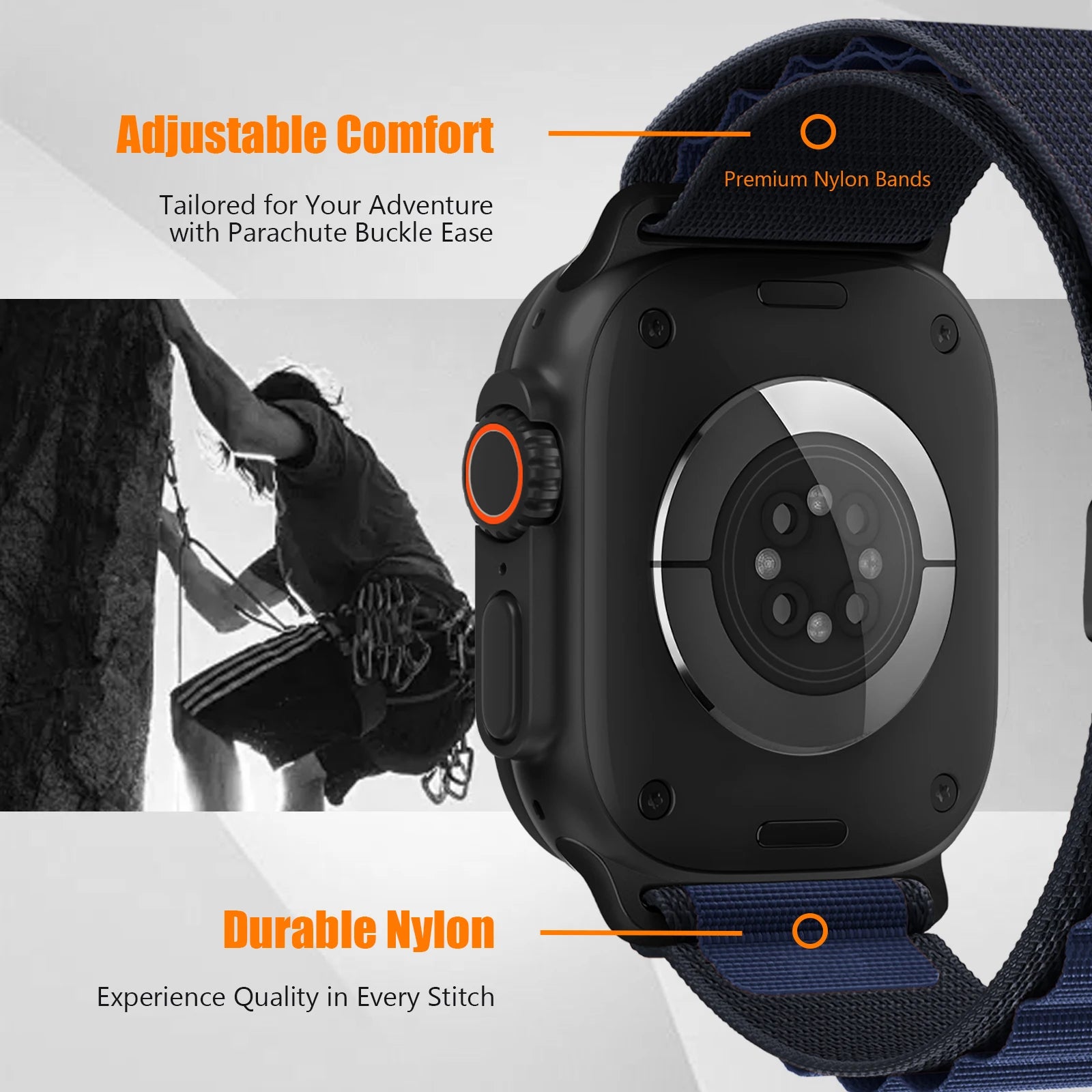 Alpine Loop Parachute Bracelet for Apple Watch