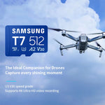 Samsung T7 microSDXC V30 U3 Memory Card