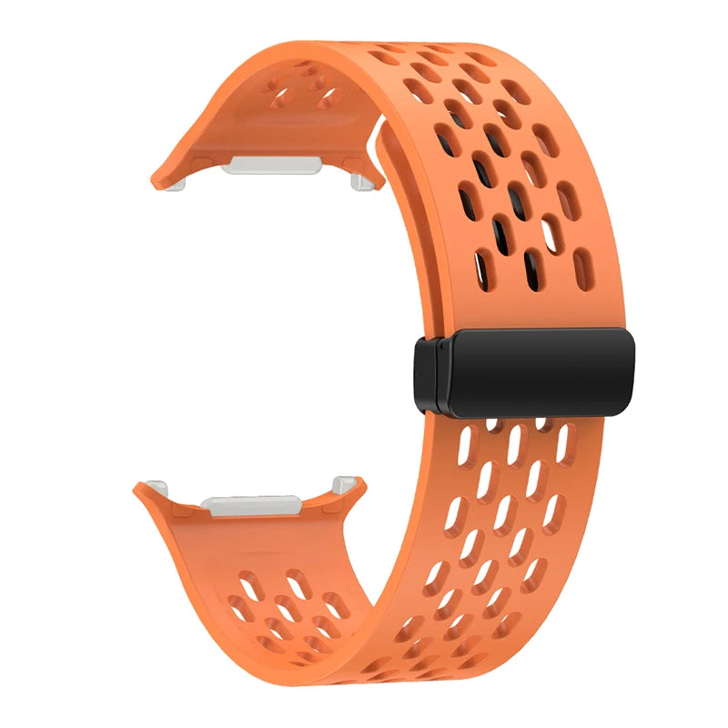 No-Gap Magnetic Silicone Sport Band for Samsung Galaxy Watch Ultra and Samsung Galaxy Watch Ultra (2025)