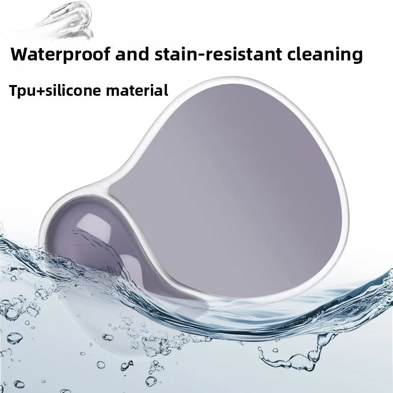 Transparent Silicone Ergonomic Mouse Pad Wrist Rest