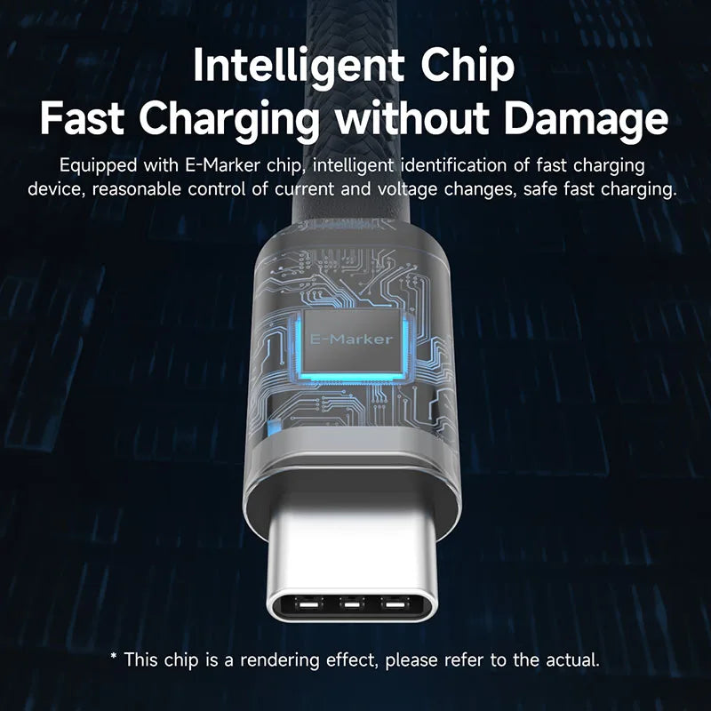 Hagibis USB-C USB4 Short Cable with Vertical Plug