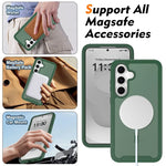 Translucent Magnetic Case with Reinforced Corner Protection for Samsung Galaxy S26 FE